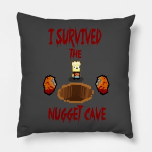 I Survived the Nugget Cave Pillow