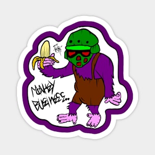 Monkey Biz Design Magnet