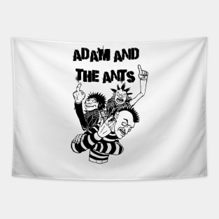 Punk Rock Man Of Adam And The Ants Tapestry