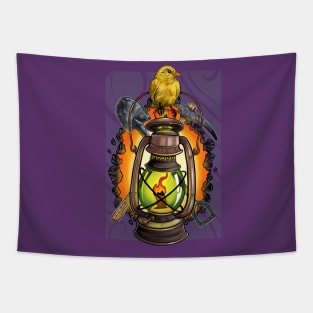 Canary Coalmine Tapestry