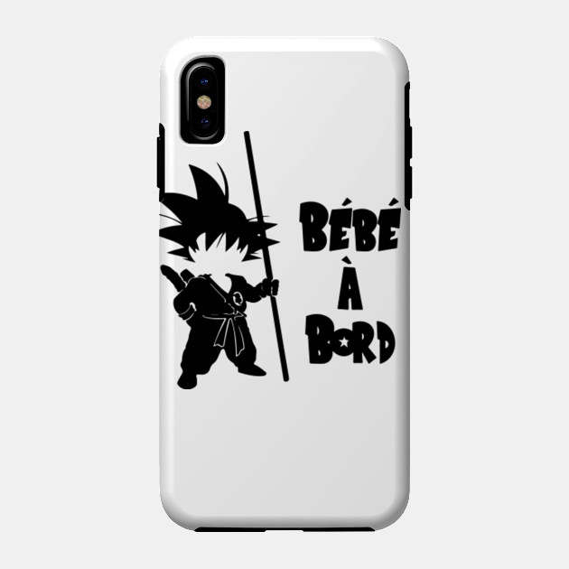 Bebe A Bord Super Saiyan Son Goku Dragon Ball Phone Case Teepublic