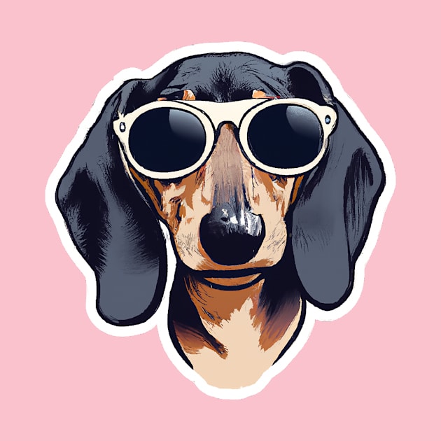 Vintage Dachshund Dog Lover Retro by BetterManufaktur