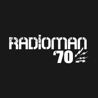 RadioMan'70 - White T-Shirt