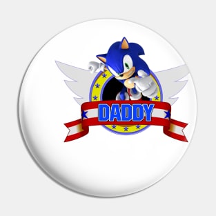 Dad of The Birthday Boy - The Hegdehog Pin