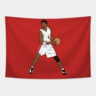 Chris Bosh Raptors Tapestry