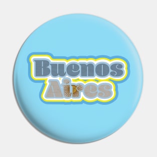 Buenos Aires Flag Pin