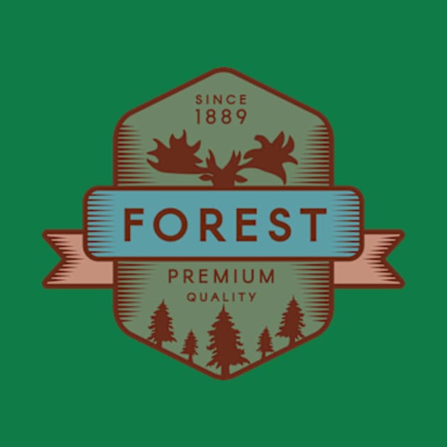 Vintage Forest by My Artsam