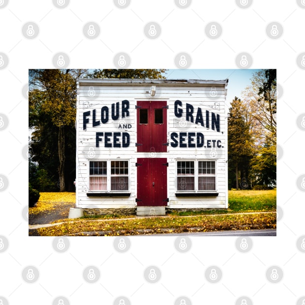 Flour And Feed Store 3 by Robert Alsop