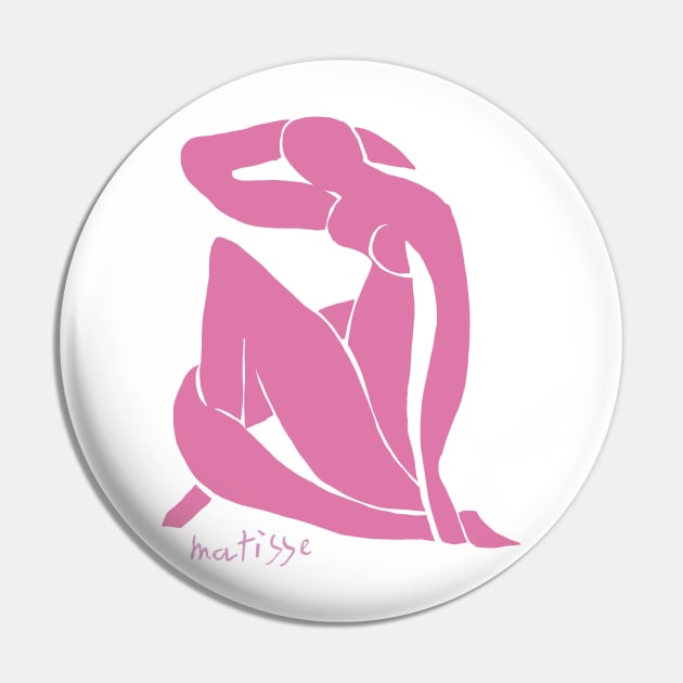 Matisse Nude in Pink Pin by Petras