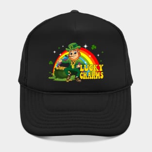 Funny Lucky Charms, Leprechaun St Patricks Day Rainbow Hat