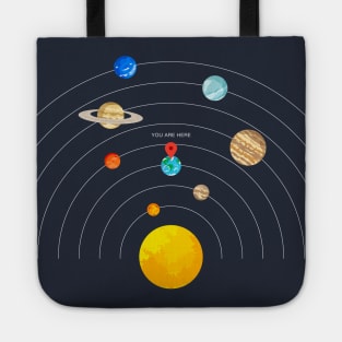 You are here Solar System Tote