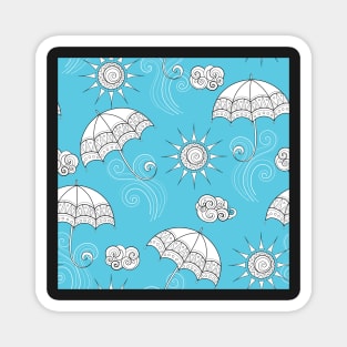 Fairytale Weather Forecast Large Scale Print Magnet