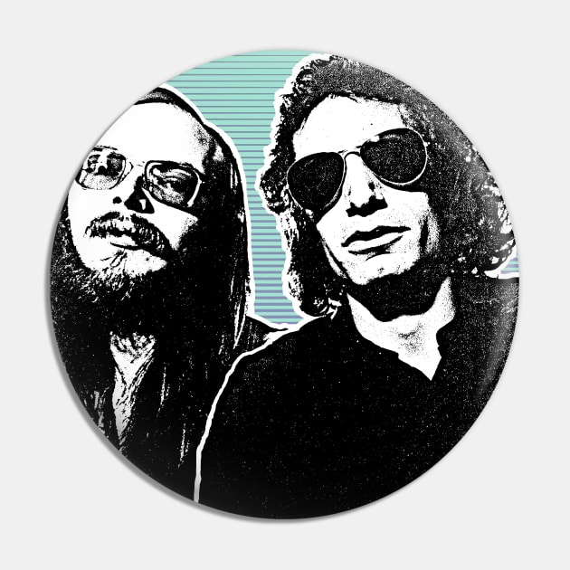 Steely Dan /\/\/ Original Retro 1970s Style Design Pin by DankFutura