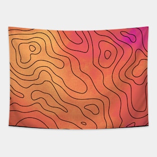 Modern abstract art/pattern Tapestry