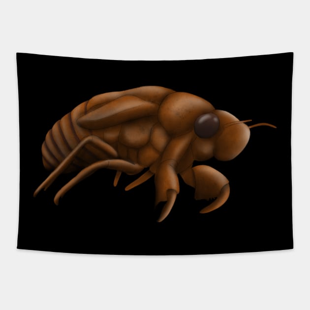 Cicada Nymph Tapestry by Wilderness Insider