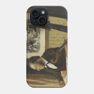 The Cellist Pilet by Edgar Degas Phone Case