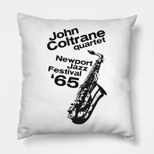 JOHN COLTRANE AT NEWPORT JAZZ FESTIVAL 1965 Pillow