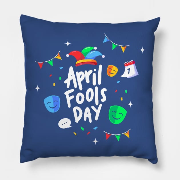 April Fool's Day Pillow by HellySween