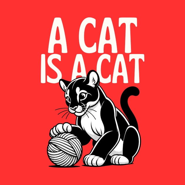 A cat is a cat by Pepino de Mar studio