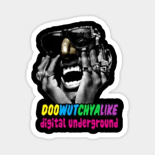 Digital Underground Doowutchyalike Hip Hop 1990 Magnet