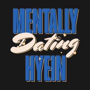 New Jeans Newjeans mentally dating Hyein typography bunny tokki | Morcaworks T-Shirt