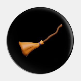 witch broom Pin