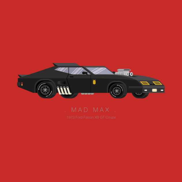 Mad Max - Famous Cars by Fred Birchal