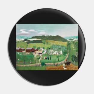 grandma moses - Grandma Moses Goes to the Big City Pin