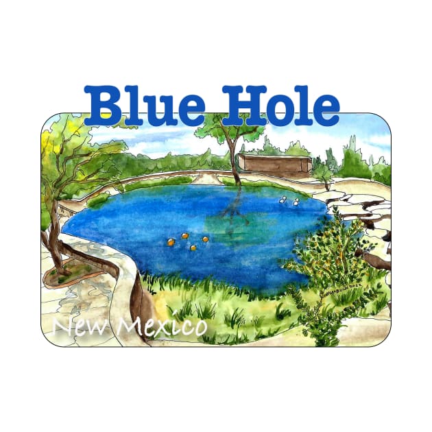 Blue Hole, New Mexico by MMcBuck