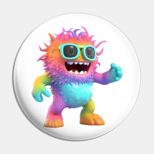 Party Monster Pin