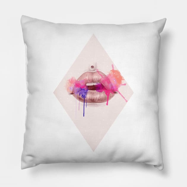 Speak Your Truth Pillow by NaylaSmith