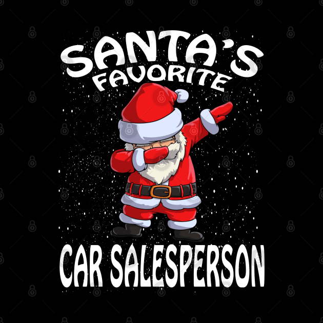 Santas Favorite Car Salesperson Christmas by intelus