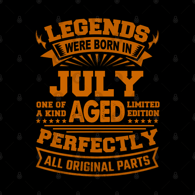 Legends Were Born in July by BambooBox