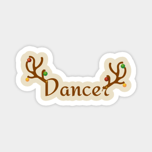 Dancer Reindeer Magnet