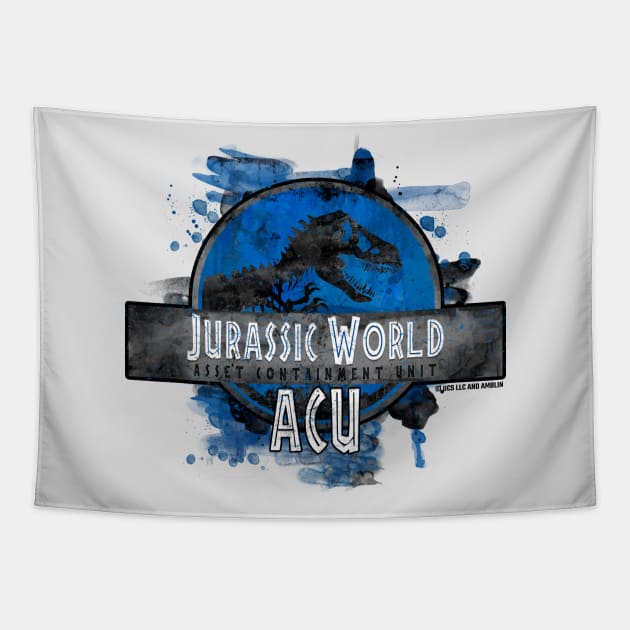 Jurassic - ACU Dinosaur Park Ranger Tapestry by Jurassic Merch