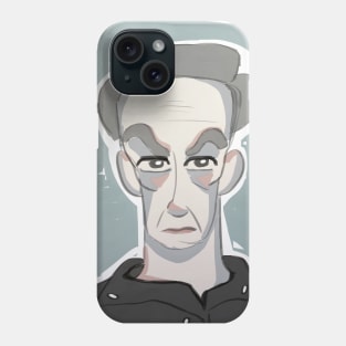 Portrait old man Phone Case