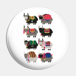 Yakyakyaks Pin