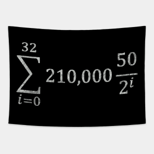 Bitcoin Halving Equation Tapestry