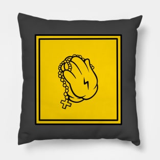 Dope praying hands illustration Pillow