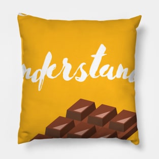 Chocolate Understands Pillow