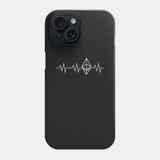 Ethereum Heartbeat Crypto Shirt Blockchain Revolution Phone Case