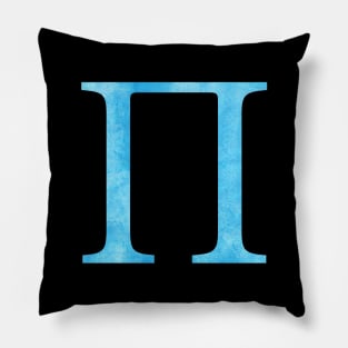 Blue Pi Pillow