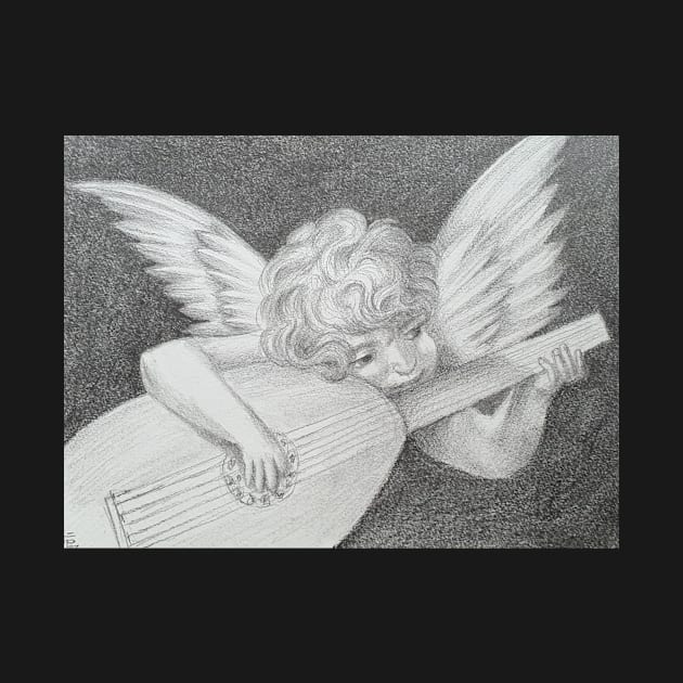 Angel Musician by terezadelpilar