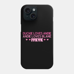 Pretty in Pink Love Triangle Phone Case