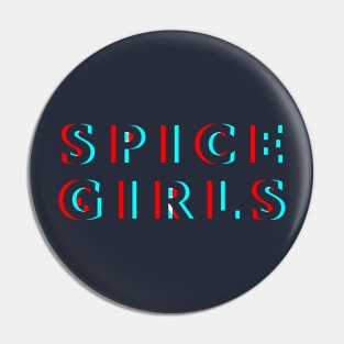 Spice Girls Horizon Glitch Pin