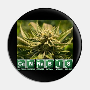 The Elements of Cannabis and Marijuana Pin