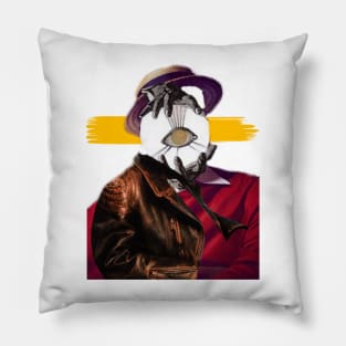 Homage to Andre Leon Talley Pillow