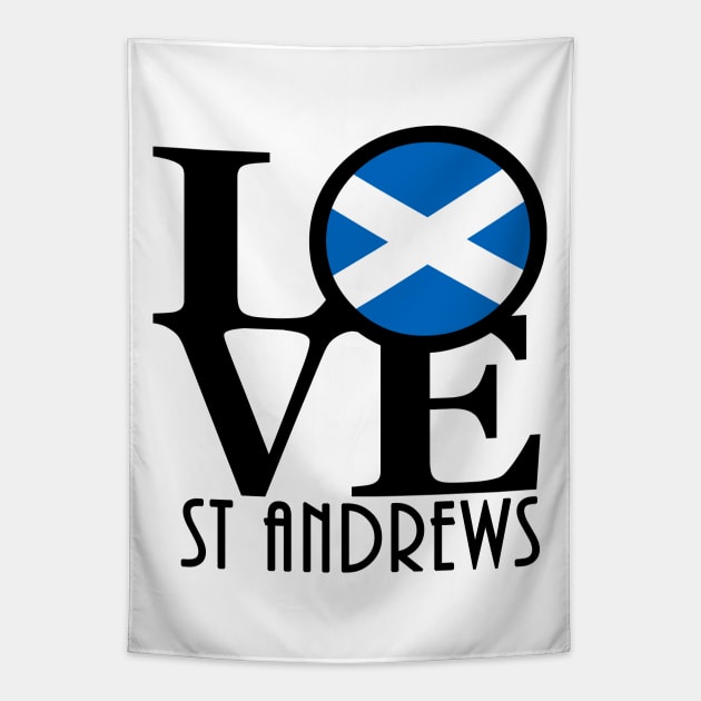 LOVE St Andrews Scotland Tapestry by UnitedKingdom