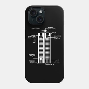 Nakatomi Diagram Phone Case