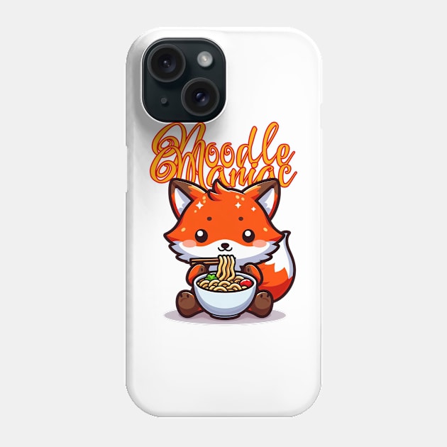 Ramen Foxy Phone Case by NoodleManiac